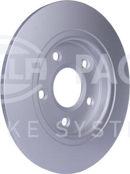 HELLA 8DD 355 115-801 - Тормозной диск www.parts5.com