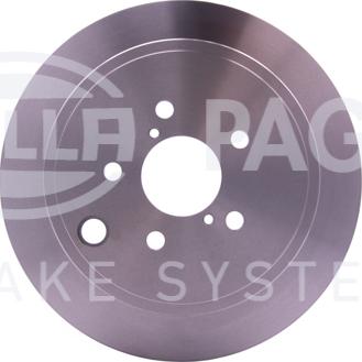 HELLA 8DD 355 116-421 - Disque de frein www.parts5.com