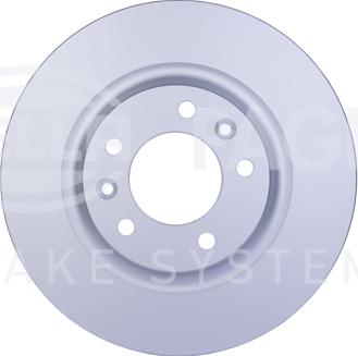 HELLA 8DD 355 110-801 - Brake Disc www.parts5.com