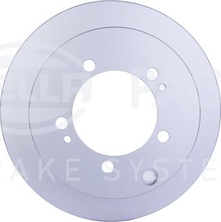 HELLA 8DD 355 118-661 - Disque de frein www.parts5.com