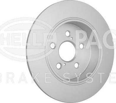 HELLA 8DD 355 134-411 - Brake Disc www.parts5.com