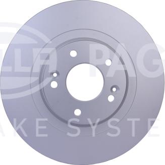 HELLA 8DD 355 125-121 - Brake Disc www.parts5.com