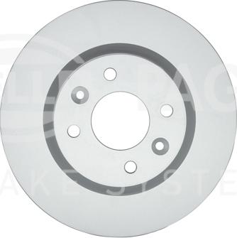 HELLA 8DD 355 126-531 - Тормозной диск www.parts5.com