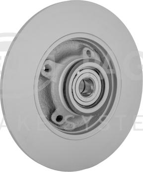 HELLA 8DD 355 123-291 - Zavorni kolut www.parts5.com