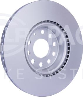 HELLA 8DD 355 127-971 - Δισκόπλακα www.parts5.com