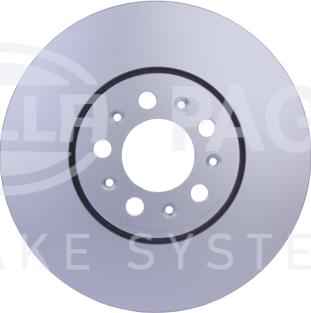 HELLA 8DD 355 127-581 - Kočioni disk www.parts5.com