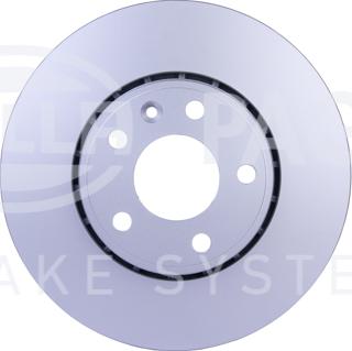 HELLA 8DD 355 127-801 - Zavorni kolut www.parts5.com