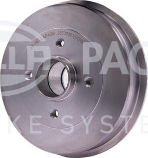 HELLA 8DT 355 300-611 - Тормозной барабан www.parts5.com