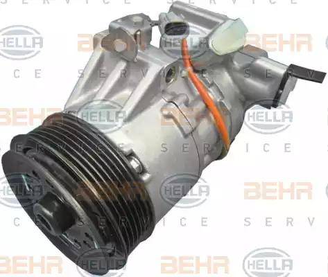 HELLA 8FK 351 125-201 - Kompressor, Klimaanlage www.parts5.com