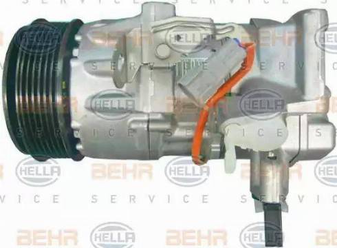 HELLA 8FK 351 125-201 - Kompressor, Klimaanlage www.parts5.com