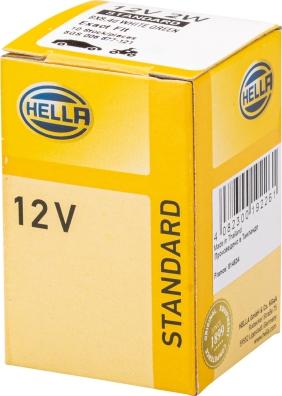 HELLA 8GS 006 677-121 - Izzó, műszerfal-világítás www.parts5.com