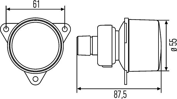 HELLA 2BA 008 221-041 - Indicator www.parts5.com