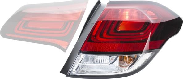 HELLA 2SD 354 833-031 - Combination Rearlight www.parts5.com