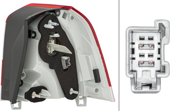 HELLA 2VA 011 527-031 - Heckleuchte www.parts5.com