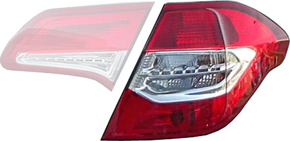 HELLA 2VP 354 988-021 - Combination Rearlight www.parts5.com