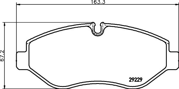 HELLA PAGID 8DB 355 005-511 - Brake Pad Set, disc brake www.parts5.com