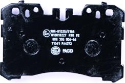 HELLA PAGID 8DB 355 006-661 - Set placute frana,frana disc www.parts5.com