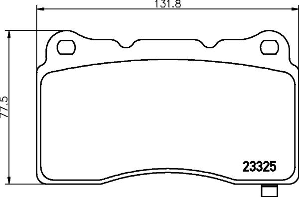 HELLA PAGID 8DB 355 014-451 - Juego de pastillas de freno www.parts5.com