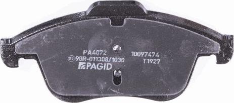 HELLA PAGID 8DB 355 015-041 - Brake Pad Set, disc brake www.parts5.com