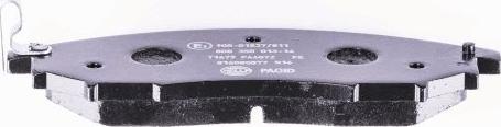 HELLA PAGID 8DB 355 013-141 - Brake Pad Set, disc brake parts5.com