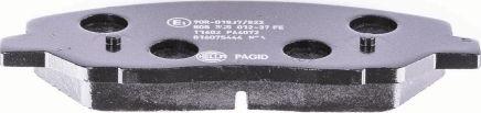 HELLA PAGID 8DB 355 012-371 - Brake Pad Set, disc brake www.parts5.com