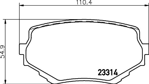 HELLA PAGID 8DB 355 017-181 - Brake Pad Set, disc brake www.parts5.com