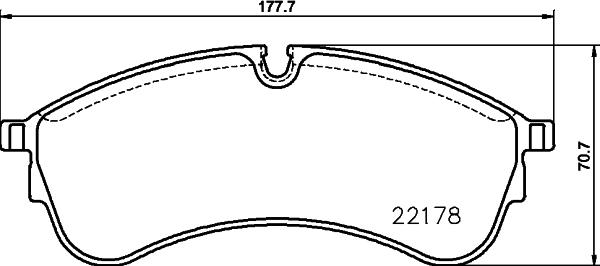 HELLA PAGID 8DB 355 032-931 - Brake Pad Set, disc brake www.parts5.com