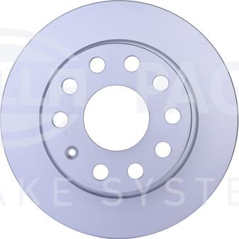 HELLA PAGID 8DD 355 109-601 - Disco de freno www.parts5.com