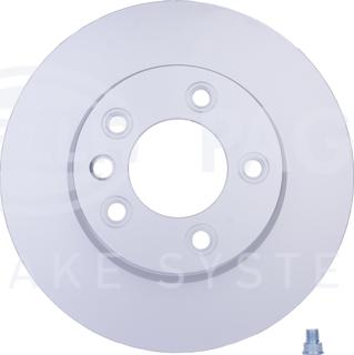 HELLA PAGID 8DD 355 109-721 - Brzdový kotouč www.parts5.com