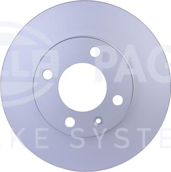 HELLA PAGID 8DD 355 100-191 - Спирачен диск www.parts5.com