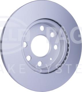 HELLA PAGID 8DD 355 108-331 - Kočioni disk www.parts5.com