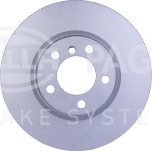 HELLA PAGID 8DD 355 119-561 - Brake Disc parts5.com