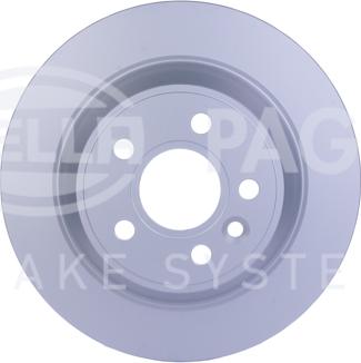 HELLA PAGID 8DD 355 119-151 - Тормозной диск www.parts5.com