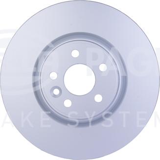 HELLA PAGID 8DD 355 119-131 - Kočioni disk www.parts5.com