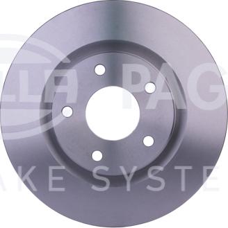 HELLA PAGID 8DD 355 114-601 - Brake Disc parts5.com