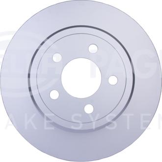 HELLA PAGID 8DD 355 115-481 - Brake Disc www.parts5.com