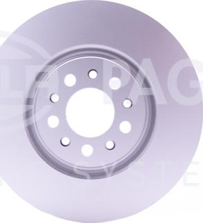 HELLA PAGID 8DD 355 116-651 - Disco de freno www.parts5.com