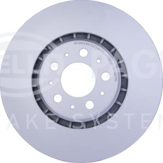 HELLA PAGID 8DD 355 110-591 - Brake Disc www.parts5.com