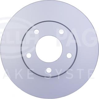 HELLA PAGID 8DD 355 110-881 - Тормозной диск www.parts5.com