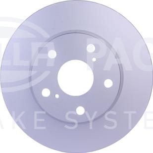 HELLA PAGID 8DD 355 118-961 - Kočioni disk www.parts5.com