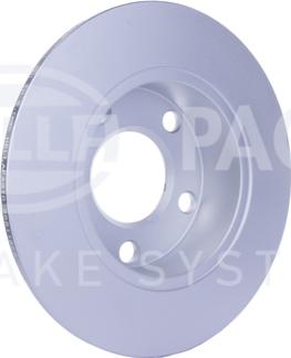 HELLA PAGID 8DD 355 118-581 - Féktárcsa www.parts5.com