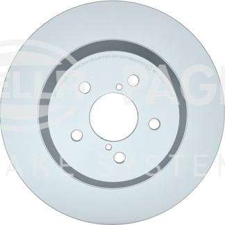 HELLA PAGID 8DD 355 132-371 - Kočioni disk www.parts5.com