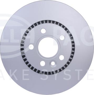 HELLA PAGID 8DD 355 129-511 - Kočioni disk www.parts5.com