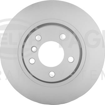 HELLA PAGID 8DD 355 129-811 - Fren diski www.parts5.com