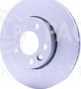 HELLA PAGID 8DD 355 125-551 - Brzdový kotouč www.parts5.com