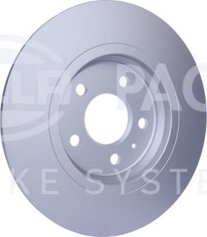 HELLA PAGID 8DD 355 125-191 - Brake Disc www.parts5.com