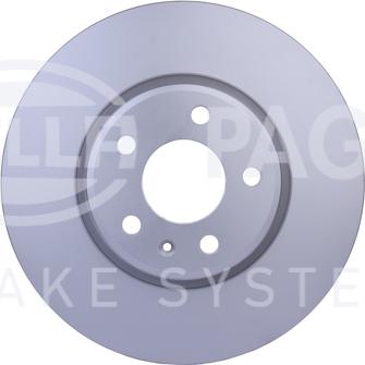 HELLA PAGID 8DD 355 125-181 - Brake Disc www.parts5.com