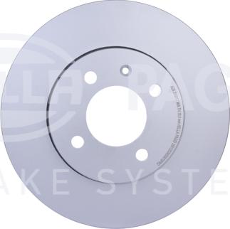 HELLA PAGID 8DD 355 125-391 - Brake Disc www.parts5.com