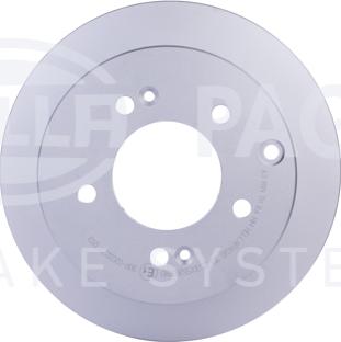 HELLA PAGID 8DD 355 125-301 - Brake Disc www.parts5.com