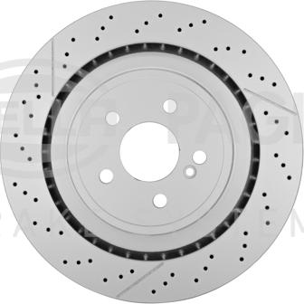 HELLA PAGID 8DD 355 126-871 - Tarcza hamulcowa www.parts5.com